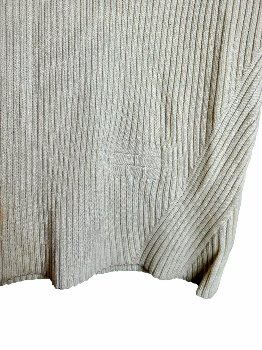 Frame Ribbed Zip Long Sleeve Top - Size Small - Picture 5 of 11
